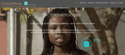 LET YOUR WEBSITE GO GREEN Easy and quick step for your company